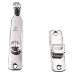 3-1/8" Bar Latch, Polished Stainless Steel Alt 3 - Image