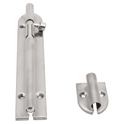 5-7/8" Barrel Bolt, Satin Alt 4 - Image