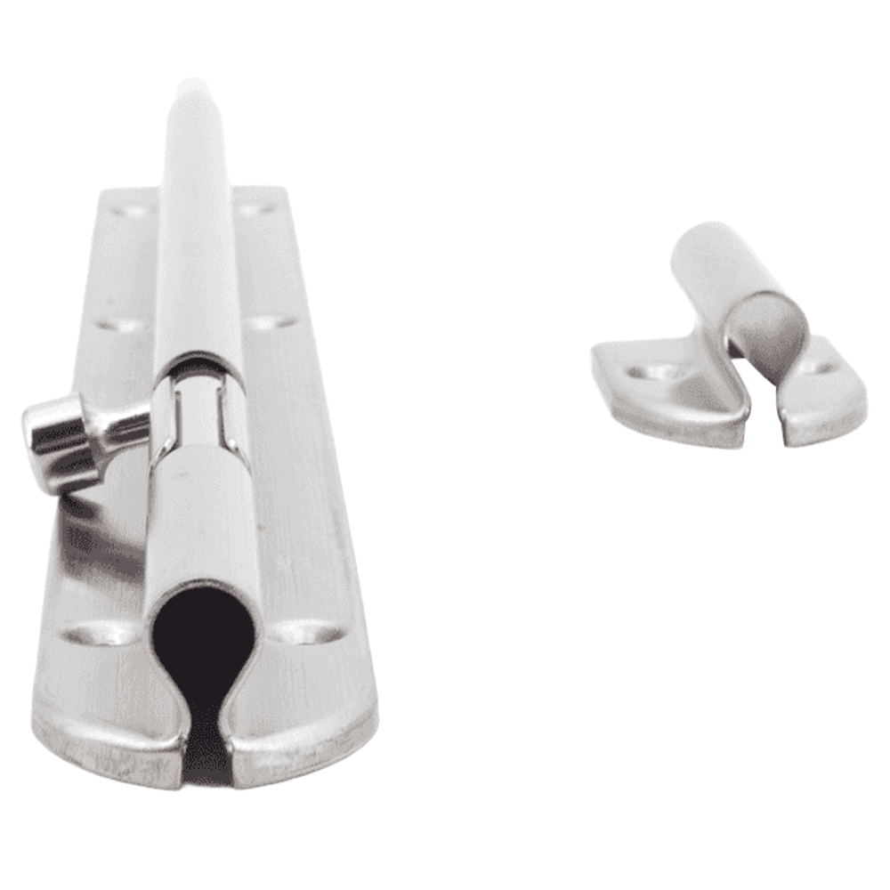 9-7/16" Barrel Bolt, Satin Alt 4 - Image