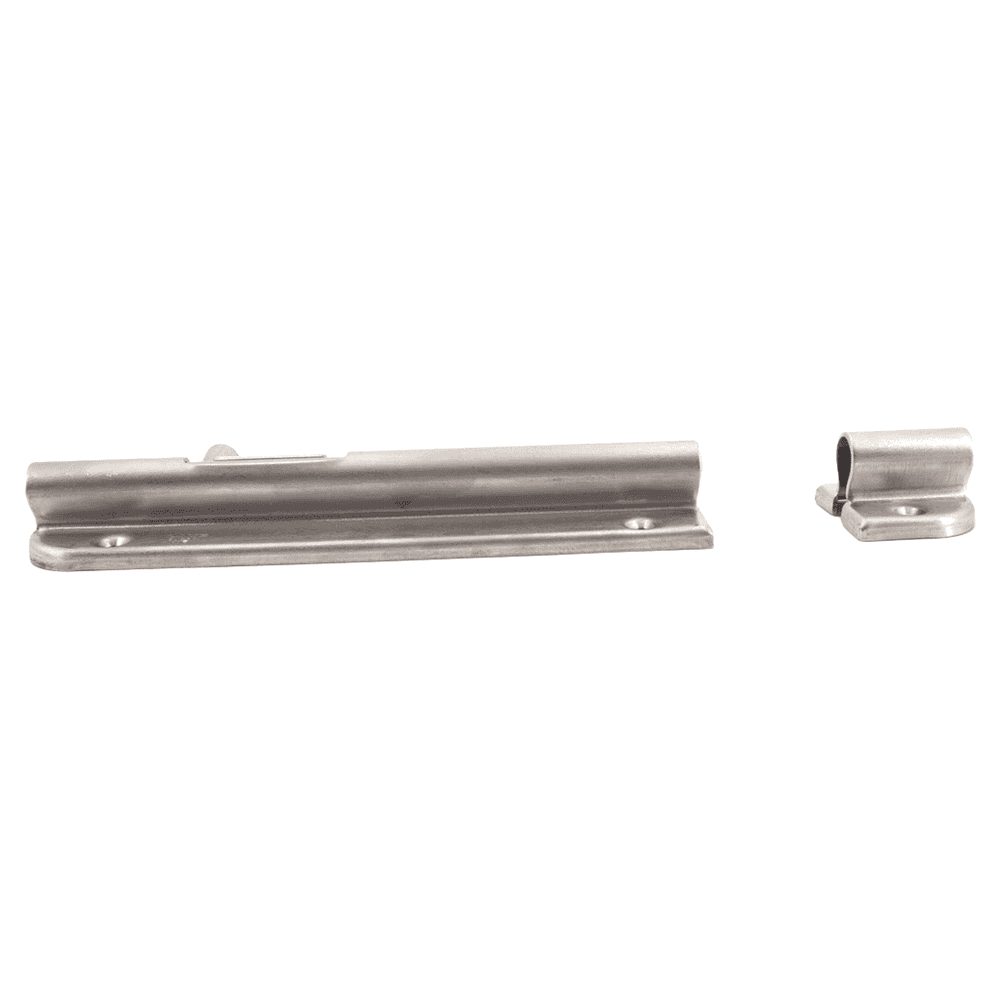 5-7/8" Spring Loaded Barrel Bolt, Satin/Plain Alt 1 - Image