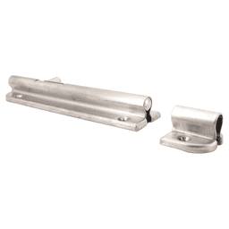 5-7/8" Spring Loaded Barrel Bolt, Satin/Plain Main - Image
