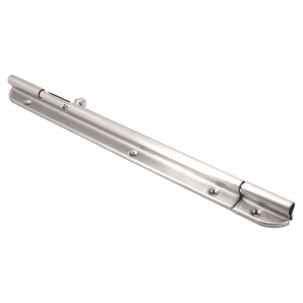 9-7/16" Spring Loaded Barrel Bolt, Satin/Plain Alt 1 - Image
