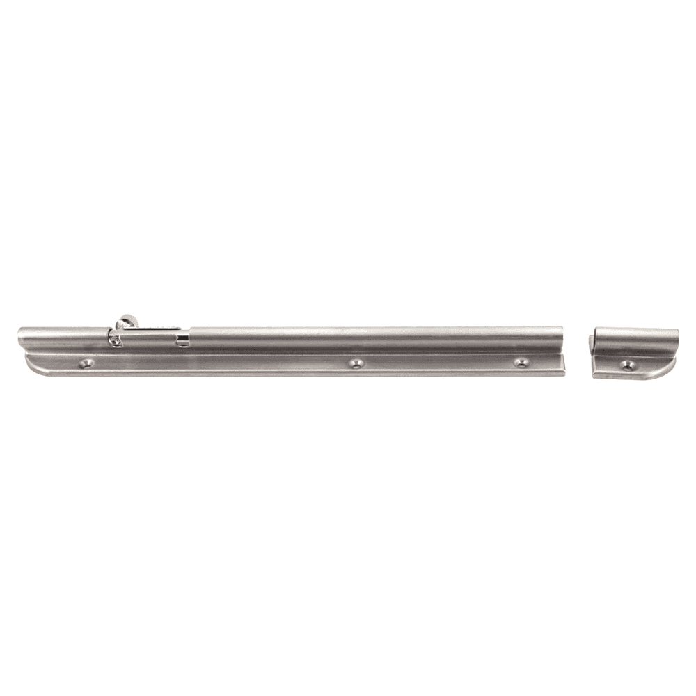 9-7/16" Spring Loaded Barrel Bolt, Satin/Plain Alt 2 - Image