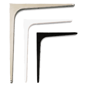 Strong and Safe 400 x 30 x 480mm Shelf Bracket in Satin Finish by Sugatsune