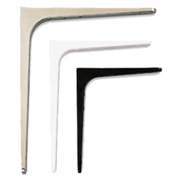 Strong and Safe 400 x 30 x 480mm Shelf Bracket in Satin Finish by Sugatsune
