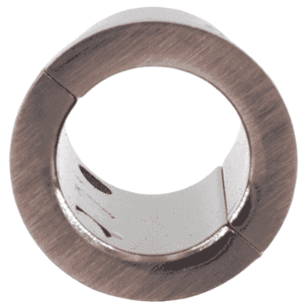 3/4" Split Cable Grommet, Antique Brass Alt 2 - Image