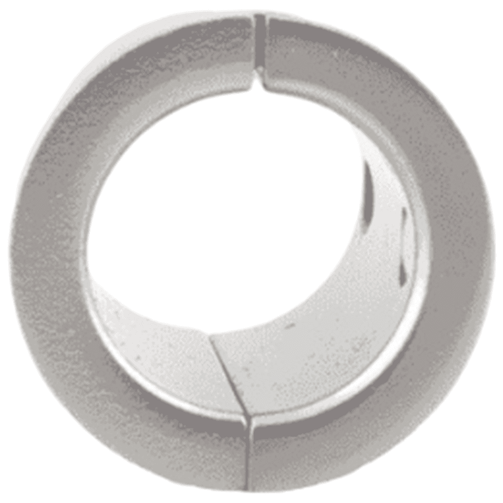 3/4" Split Cable Grommet, Nickel Alt 2 - Image