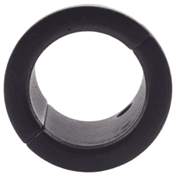 7/8" Split Cable Grommet, Black Alt 2 - Image