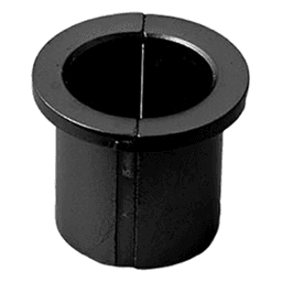 7/8" Split Cable Grommet, Black Main - Image