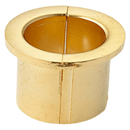 7/8" Split Cable Grommet, Gold Plating Main - Image
