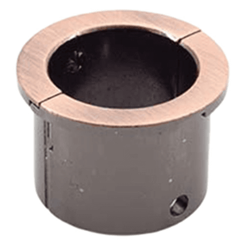 1-1/16" Split Cable Grommet, Antique Brass Main - Image