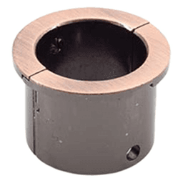 1-1/16" Split Cable Grommet, Antique Brass Main - Image