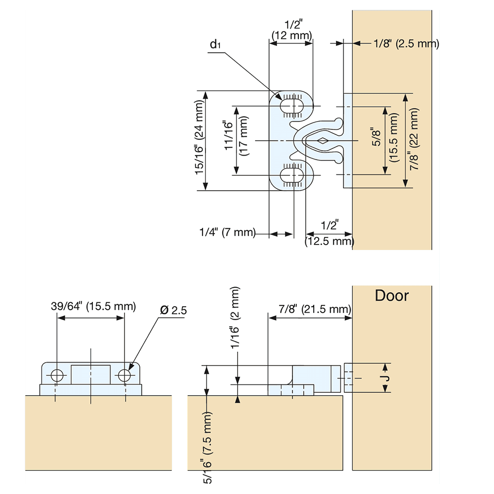 Duracon Catch, Black Finish Alt 3 - Image