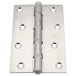 70mm x 102mm Butt Hinge, Satin Stainless Steel Alt 2 - Image