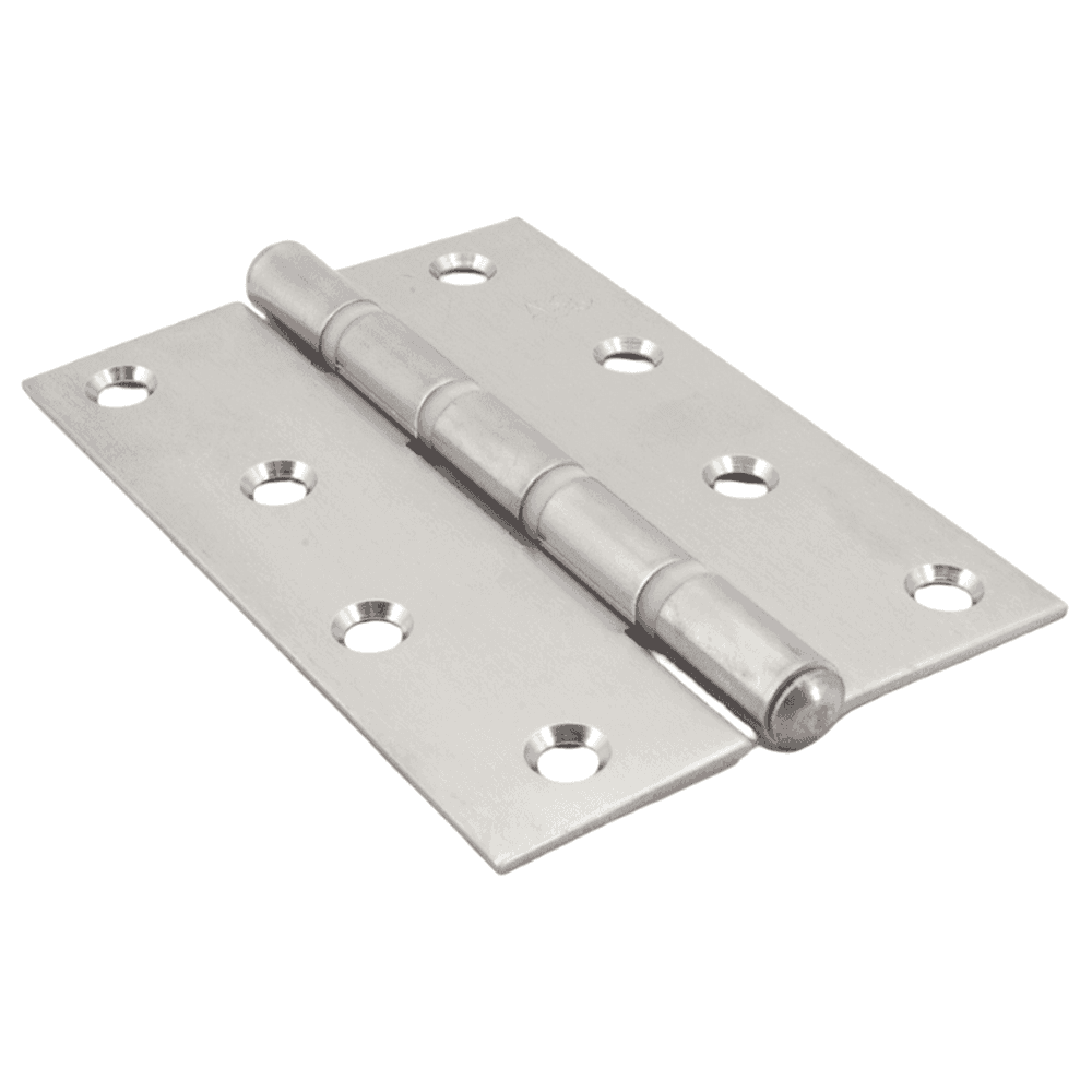 70mm x 102mm Butt Hinge, Satin Stainless Steel Main - Image