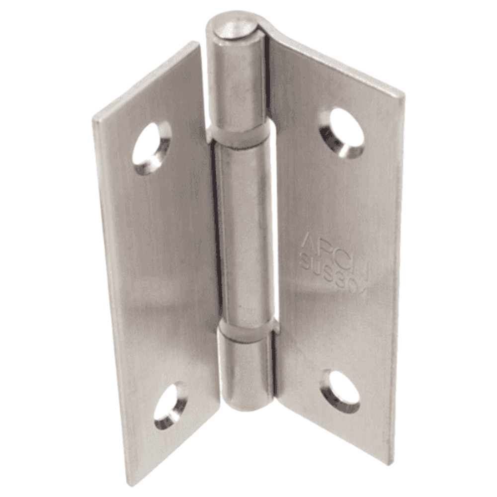 39mm x 51mm Butt Hinge, Satin Stainless Steel Alt 3 - Image