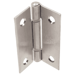 39mm x 51mm Butt Hinge, Satin Stainless Steel Alt 3 - Image