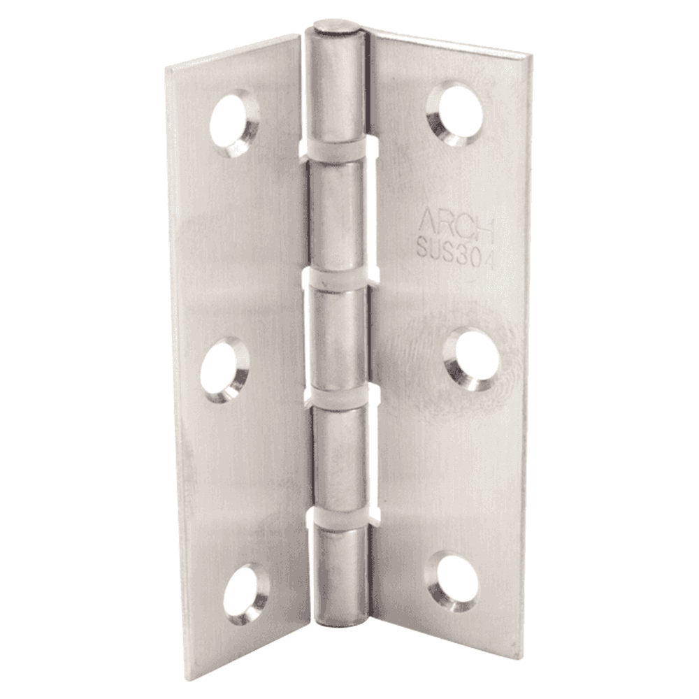 2-1/2" Butt Hinge with Bushing, Satin Main - Image