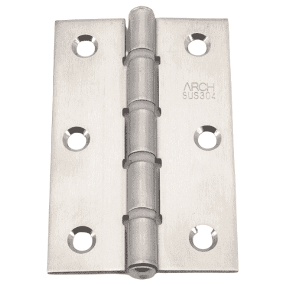 50mm x 76mm Butt Hinge, Satin Alt 2 - Image