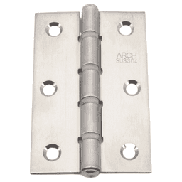 50mm x 76mm Butt Hinge, Satin Alt 2 - Image