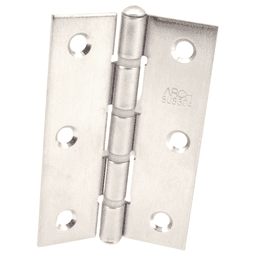 50mm x 76mm Butt Hinge, Satin Alt 4 - Image