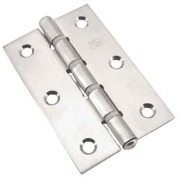 50mm x 76mm Butt Hinge, Satin Main - Image