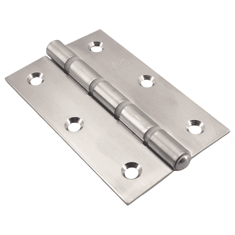56.5mm x 89mm Butt Hinge, Satin Main - Image