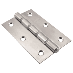 56.5mm x 89mm Butt Hinge, Satin Main - Image