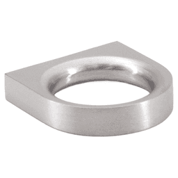 1/4" Ring Pull, Satin Alt 1 - Image