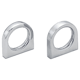 1/4" x 1" Ring Pull, Satin Main - Image