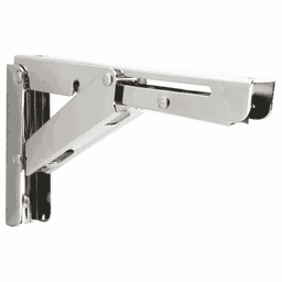 303/EP Folding Bracket with Soft Close, Plain Alt 1 - Image