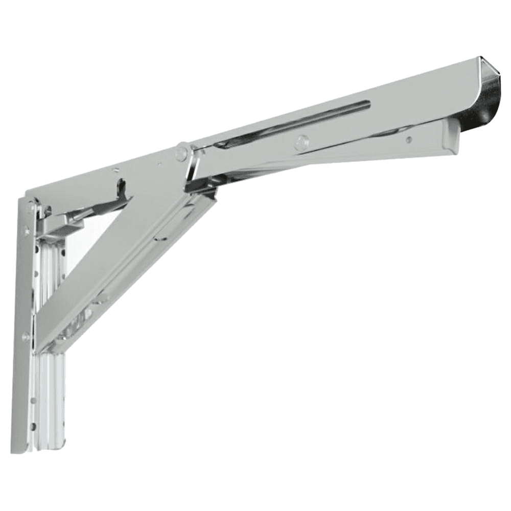303/EP Folding Bracket with Soft Close, Plain Main - Image