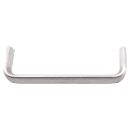 S640 4" Cabinet Handle Pull, Satin Alt 2 - Image