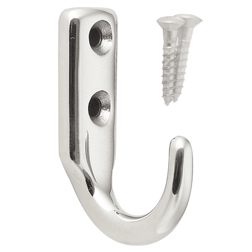 NSF approved utility hook with stainless steel screws, Sugatsune