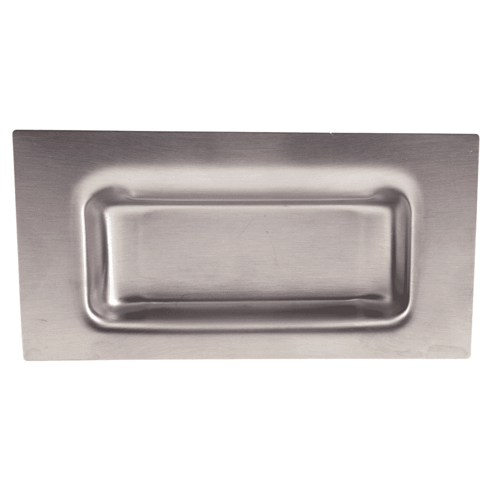 4-3/4" Flush Pull, Satin Alt 2 - Image