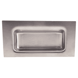 4-3/4" Flush Pull, Satin Alt 2 - Image