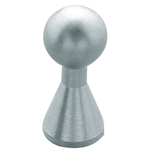 Satin Nickel Stainless Steel Knob by Sugatsune - 7/16" Diameter