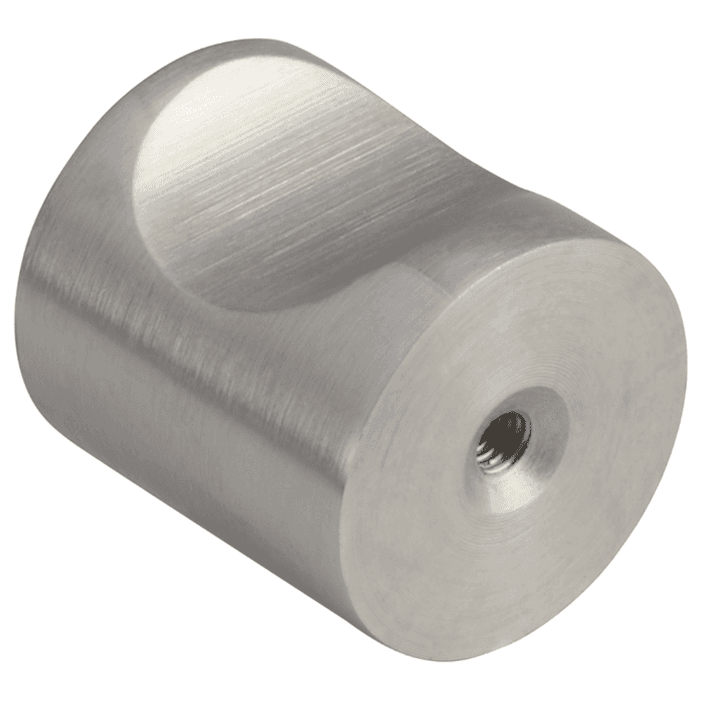 3mm Round Knob, Satin Alt 1 - Image
