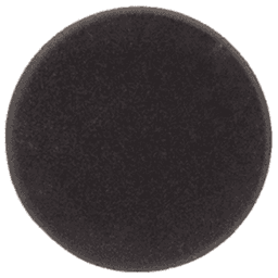 23mm Round Knob, Black Alt 1 - Image