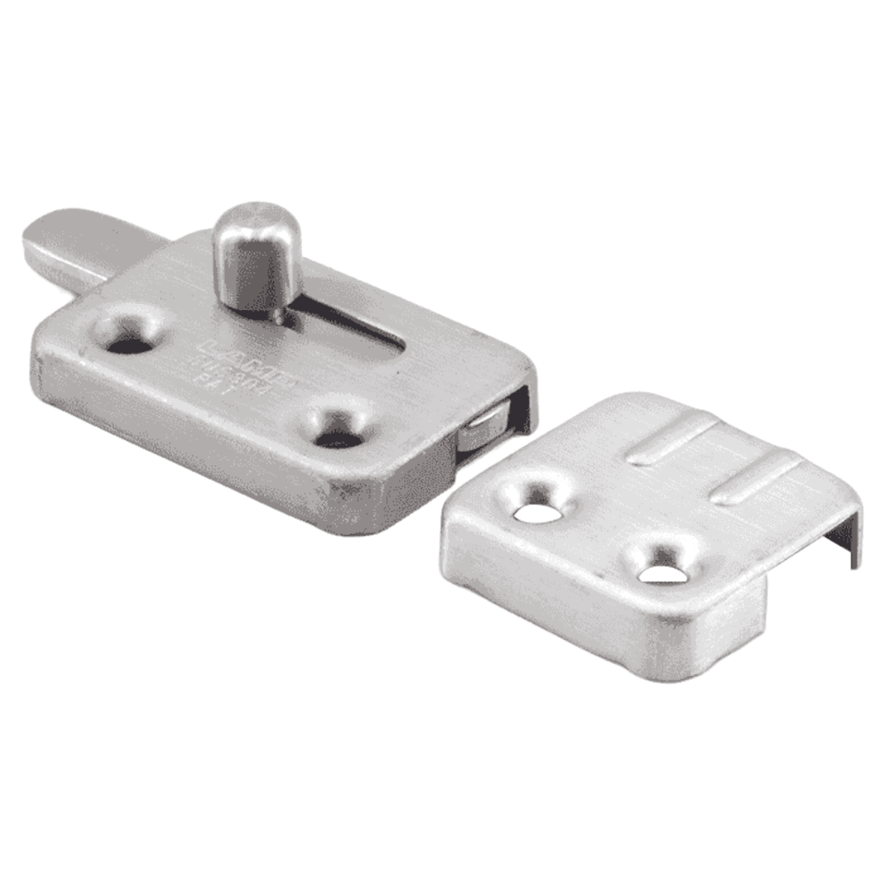 1-3/8" Slide Bolt, Satin Alt 1 - Image