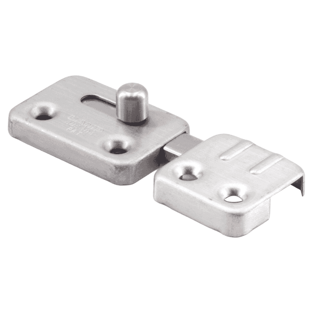 1-3/8" Slide Bolt, Satin Main - Image