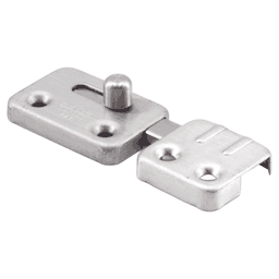 1-3/8" Slide Bolt, Satin Main - Image