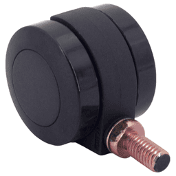 50mm Plastic Twin Wheel Caster Alt 1 - Image