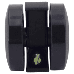 50mm Plastic Twin Wheel Caster Alt 3 - Image