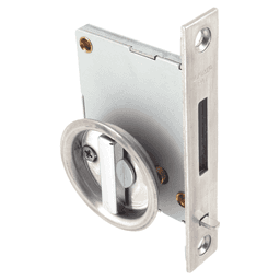 Sliding Door Latch Thumbturn, No Indicator, Satin Alt 1 - Image