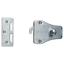 Sliding Door Latch, Satin Main - Image