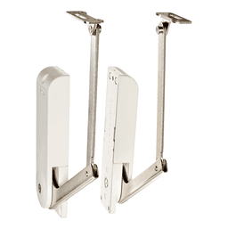 Medium Duty Left Hand Soft Down Stay, White - Main Image