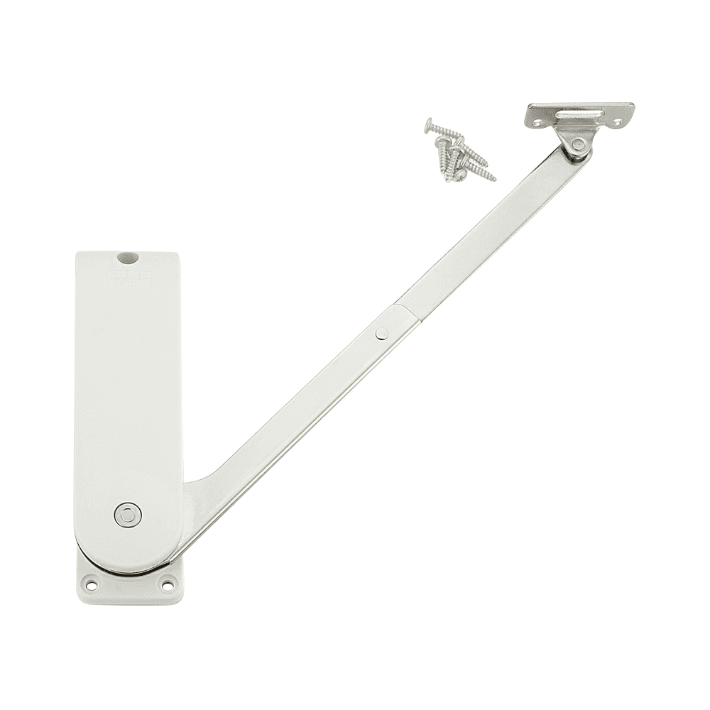 HDS-30 Right-Hand Light Duty Soft-Down Stay, White - Main Image