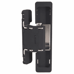 HES2S 3-Way Adjustable Concealed 125° Opening Hinge (Frame-Surface Mount), Black Alt 1 - Image