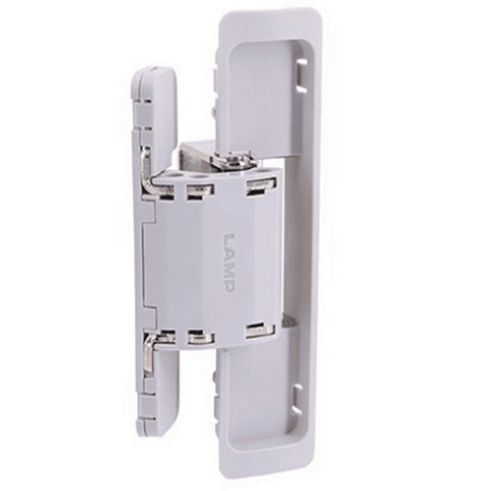 HES2S 3-Way Adjustable Concealed 125° Opening Hinge (Frame-Surface Mount), Light Grey Alt 3 - Image